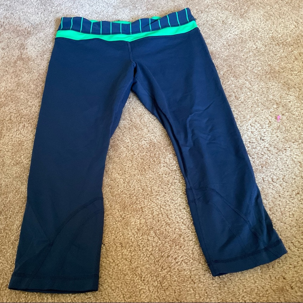 Lululemon blue and green